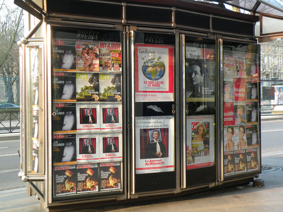  kiosque à journaux, mars 2011